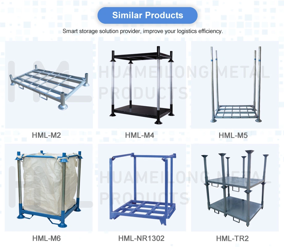 High Quality Mobile Stacking Cold Storage Steel Pipe Pallet Rack Manurack