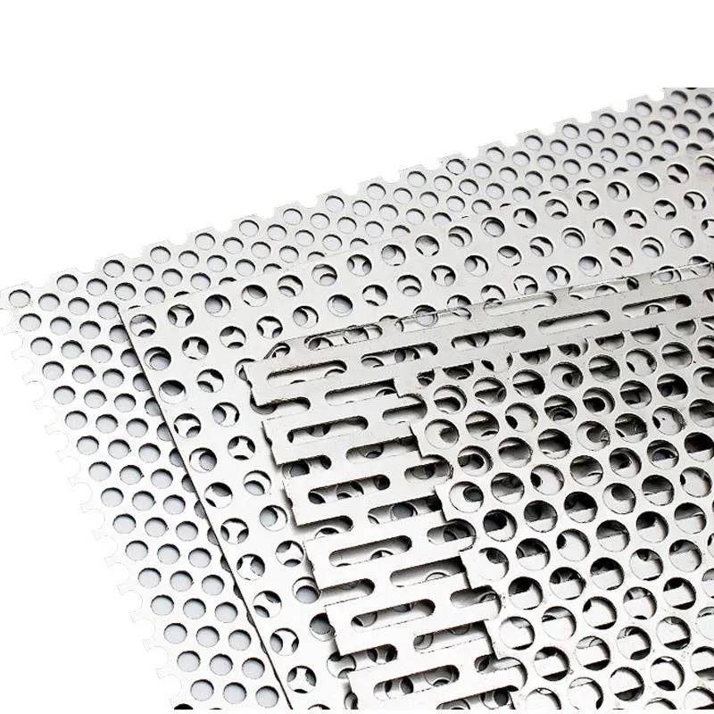 Aofu Wiremesh Hole Punching Mesh Sheet Suppliers Zinc Coated Perforated Steel Plate China 1mm 1.25mm 1.5mm Center Distance Aluminum Perforated Metal Partition
